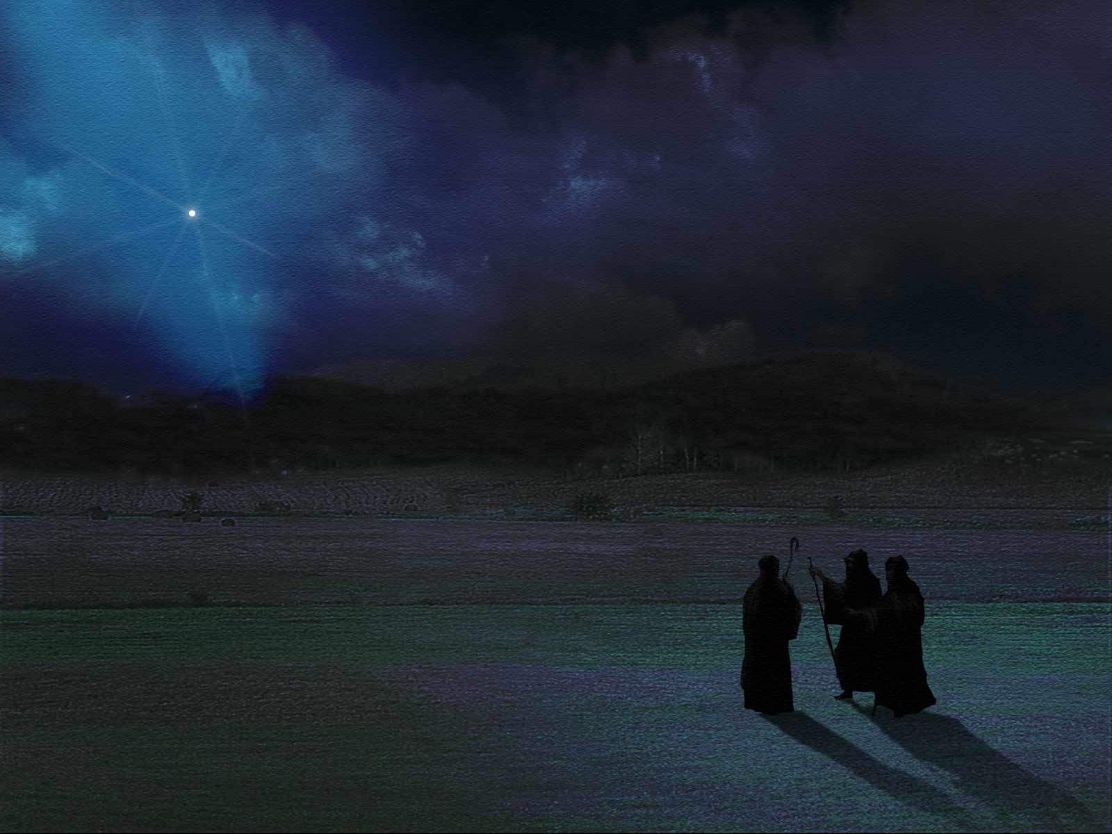 Shepherds following the star. Source: http://wallpapercave.com/w/bFANYYR